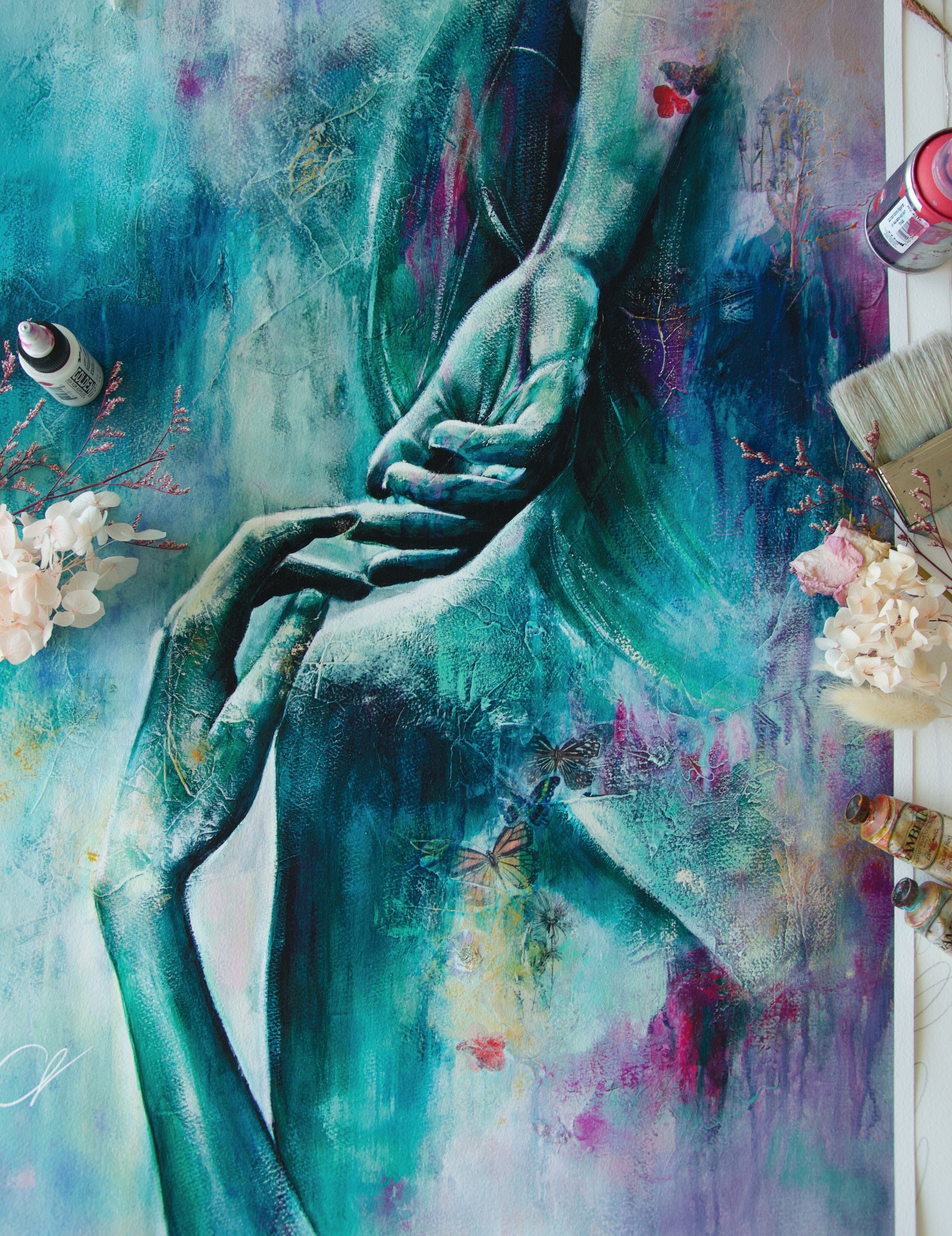 Loving Blind Fine Art Veronica Caterisano