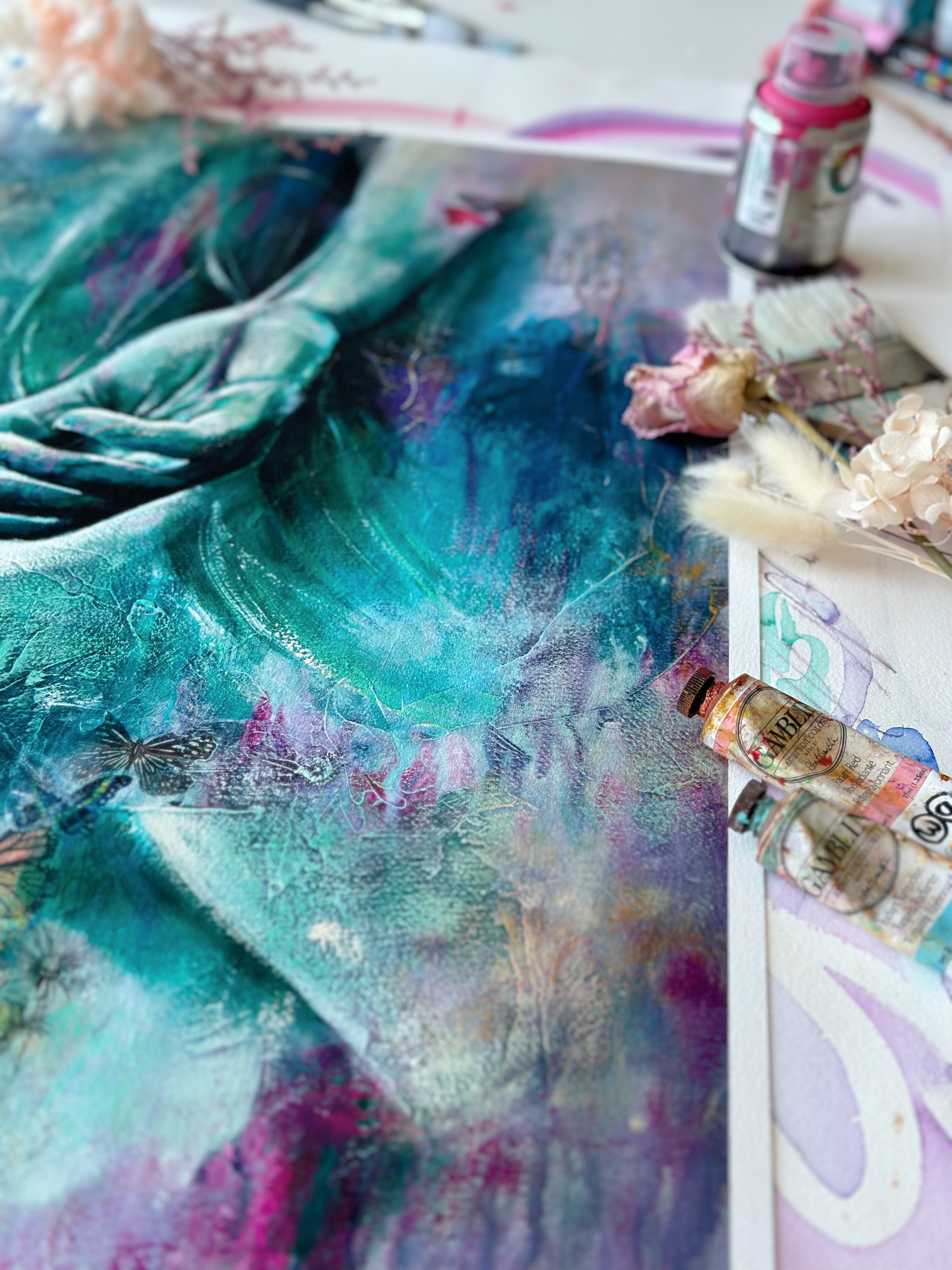 Loving Blind Fine Art Veronica Caterisano